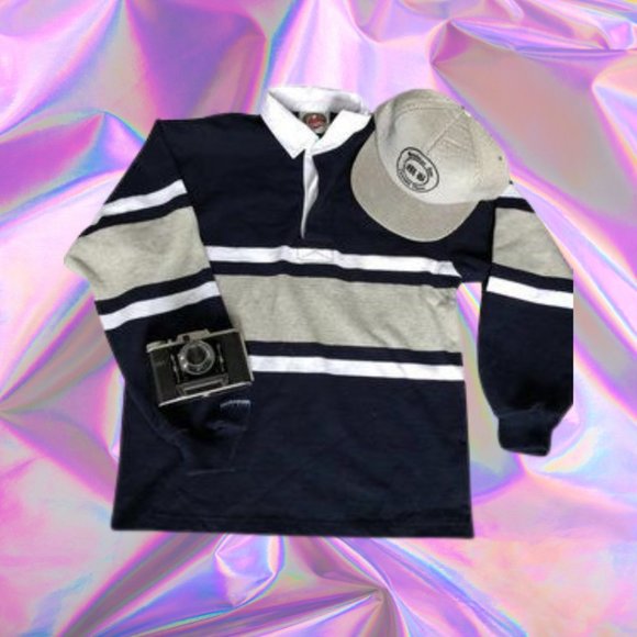 Barbarian Rugby Gear Made In Canada Other - NWOT Rare Barbarian Rugby Canada White Collar